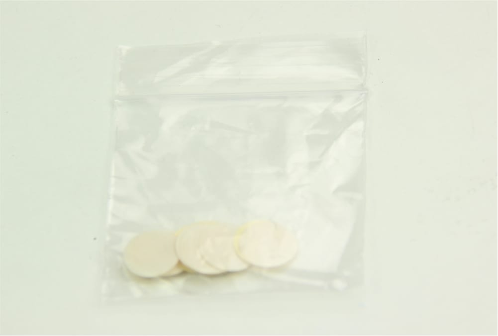 10 x Tweeten WHITE Snooker Pool Table Spot Marking Stickers - Self Adhesive