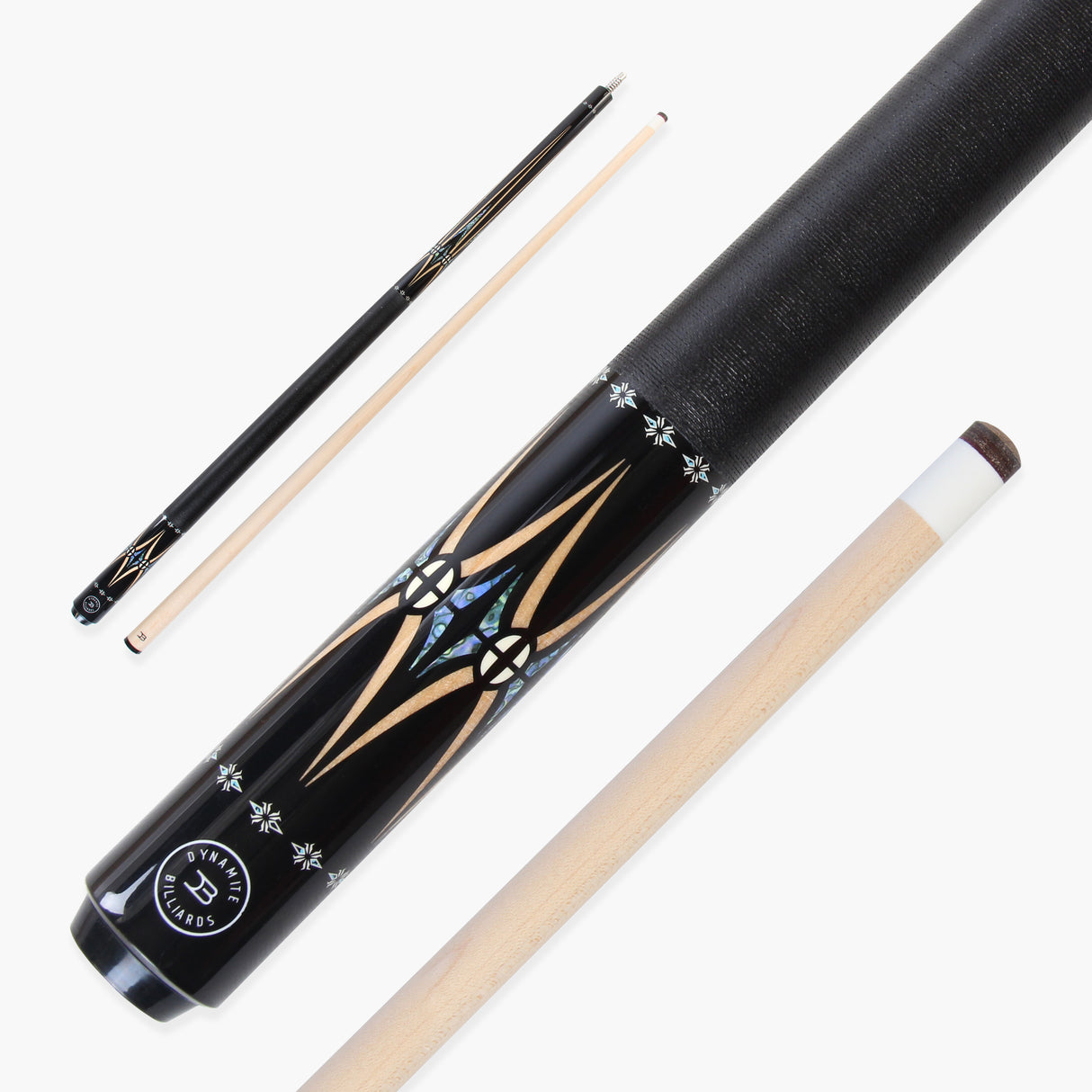 Dynamite Billiards DB1 American Maple Pool Cue – 12.5mm Tip – Designed by Darren Appleton