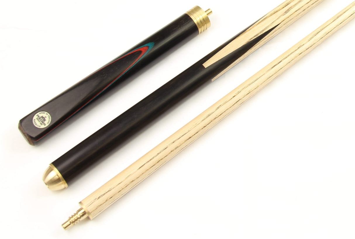 Peradon WARRIOR 3 Piece Matching Ash English 8 Ball Pool Cue 57 Inch