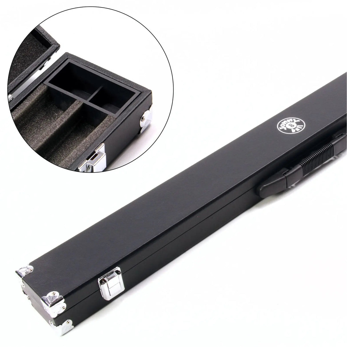 Jonny 8 Ball Foam Lined Reinforced Corner Case for Centre-Joint Cues Jonny 8 Ball