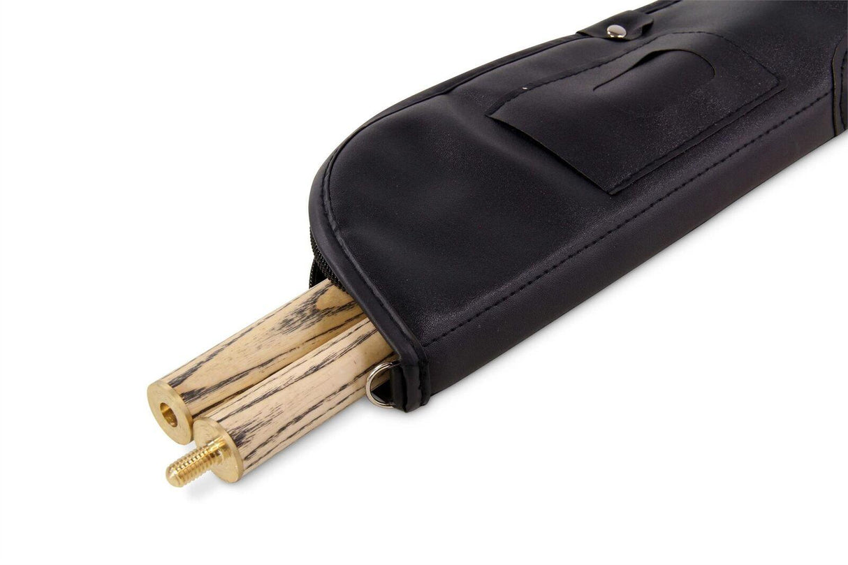 Kudos 48 Inch JUNIOR SAVANNA & PLAIN BLACK SOFT CASE 2pc Ash Kids Set 10mm Tip