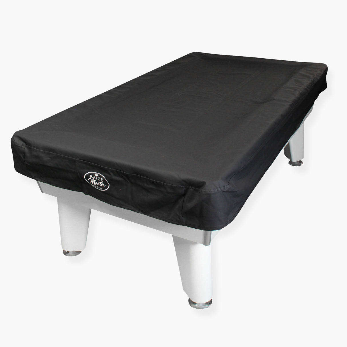 Baize Master Stylish 7ft LUXURY Heavy Duty Leatherette 7ft UK Pool Table Cover - BLACK Baize Master