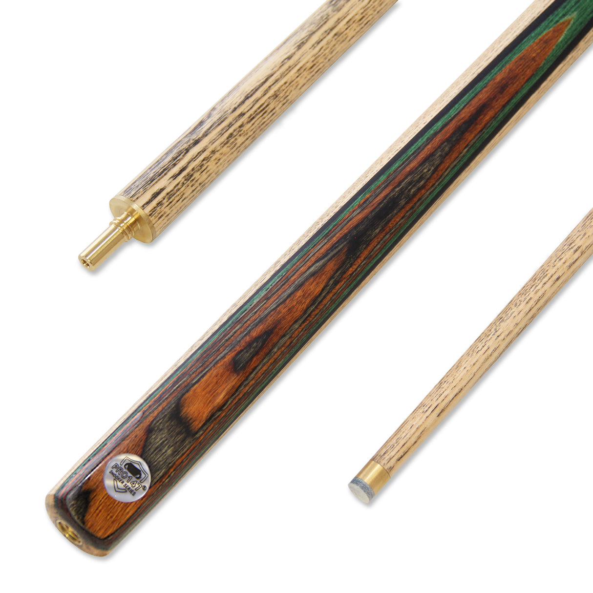 PRO147 PRO MATCH 57 Inch 2 Piece Matching Ash Snooker Pool Cue 9.5mm Tip
