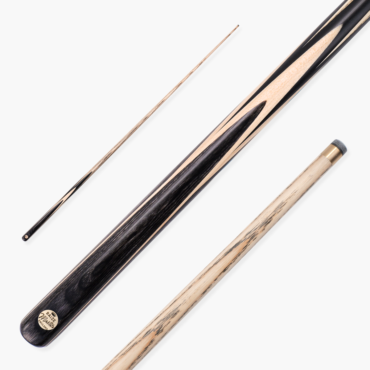 Baize Master Silver Centurion 58 Inch 1 Piece Snooker and Pool Cue with 9.5mm Pro Impact Tip