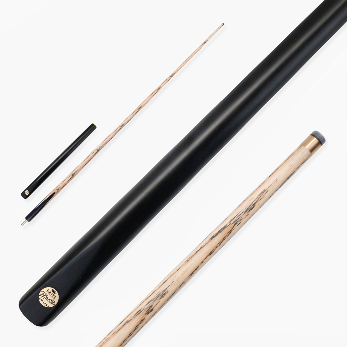 Baize Master Raven Marksman ¾ Joint English Pool Cue with 8.5mm Baize Master Pro Impact Hybrid Tip