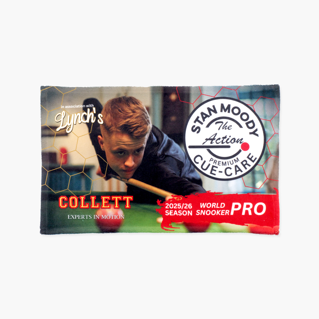 Lynch’s Stan “The Action” Moody Limited Edition Premium Cue Towel