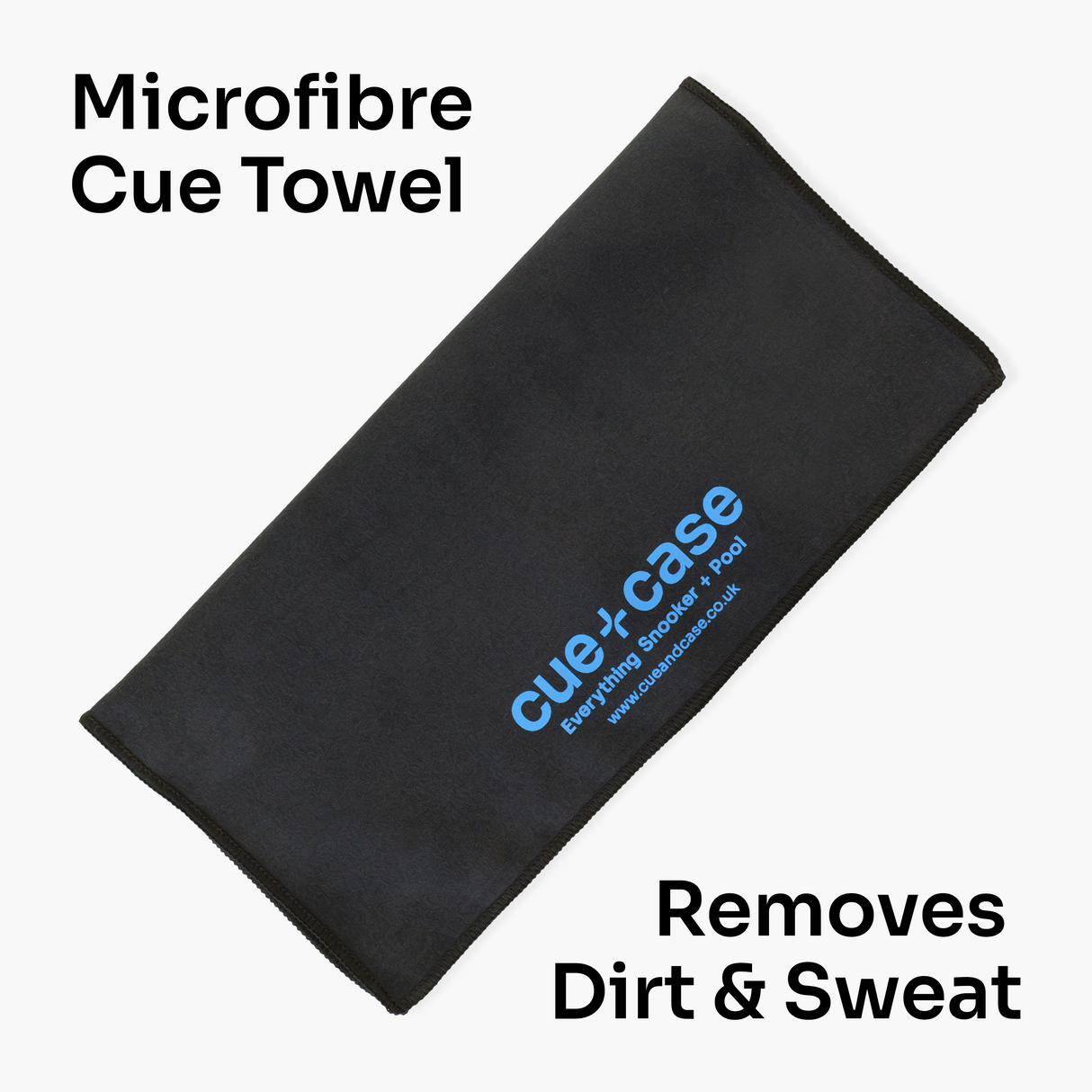 Cue Towel for Snooker and Pool Cue Cleaning Cloth | Cue + Case
