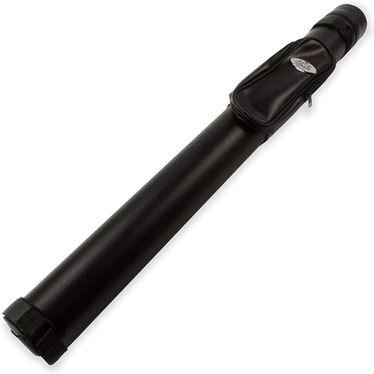 Black 5pc Centre Joint Pool Snooker Cue Tube Case – Holds 2 Butts 3 Shafts Cue & Case