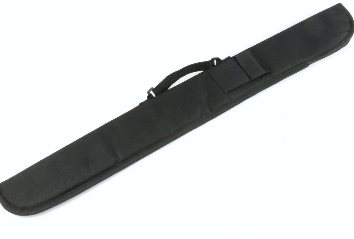 BLACK CANVAS 2pc Pool Snooker Cue Case With Accessory Pocket Cue & Case