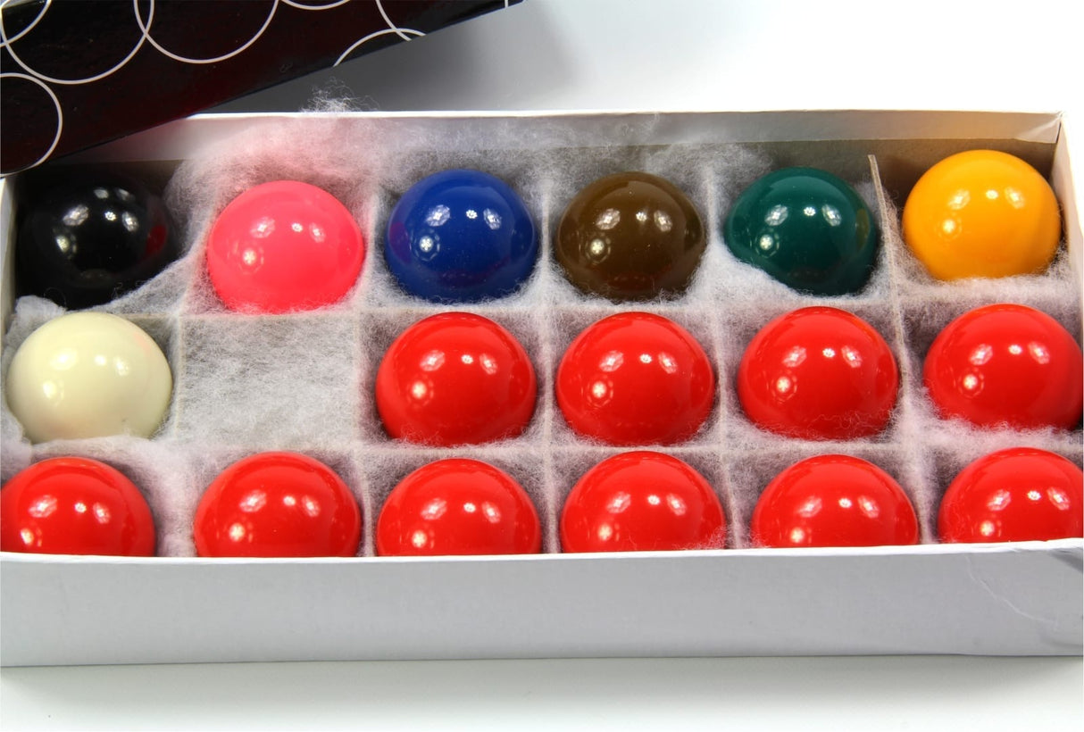 Kids Small ECONOMY SNOOKER 17 Ball Set - 1 5/8Inch (41mm)