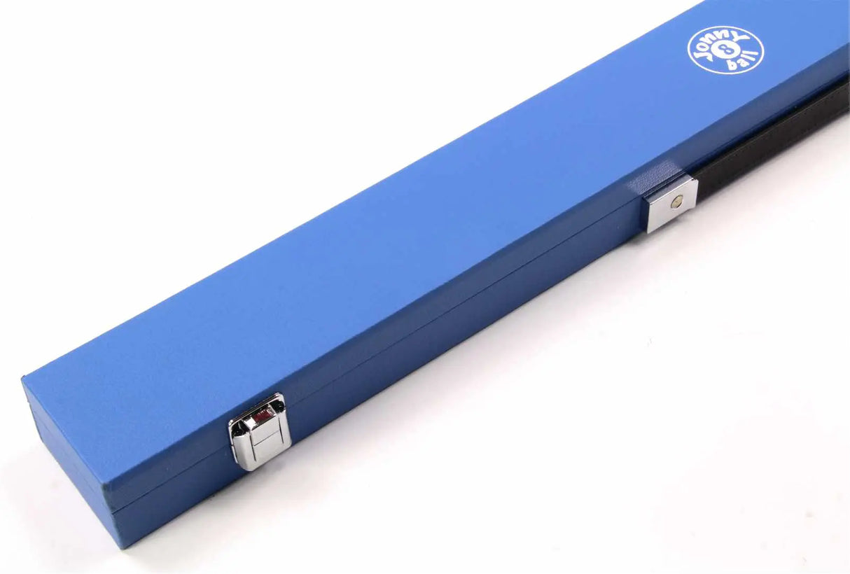 Jonny 8 Ball BLUE FOAM LINED Standard Snooker Pool Cue Case – For 2 Piece Centre Joint Cue Jonny 8 Ball