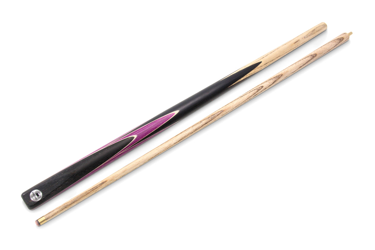PRO147 CRUCIBLE 57 Inch 2 Piece Ash Snooker Pool Cue with 9.5mm Tip + Mini Butt