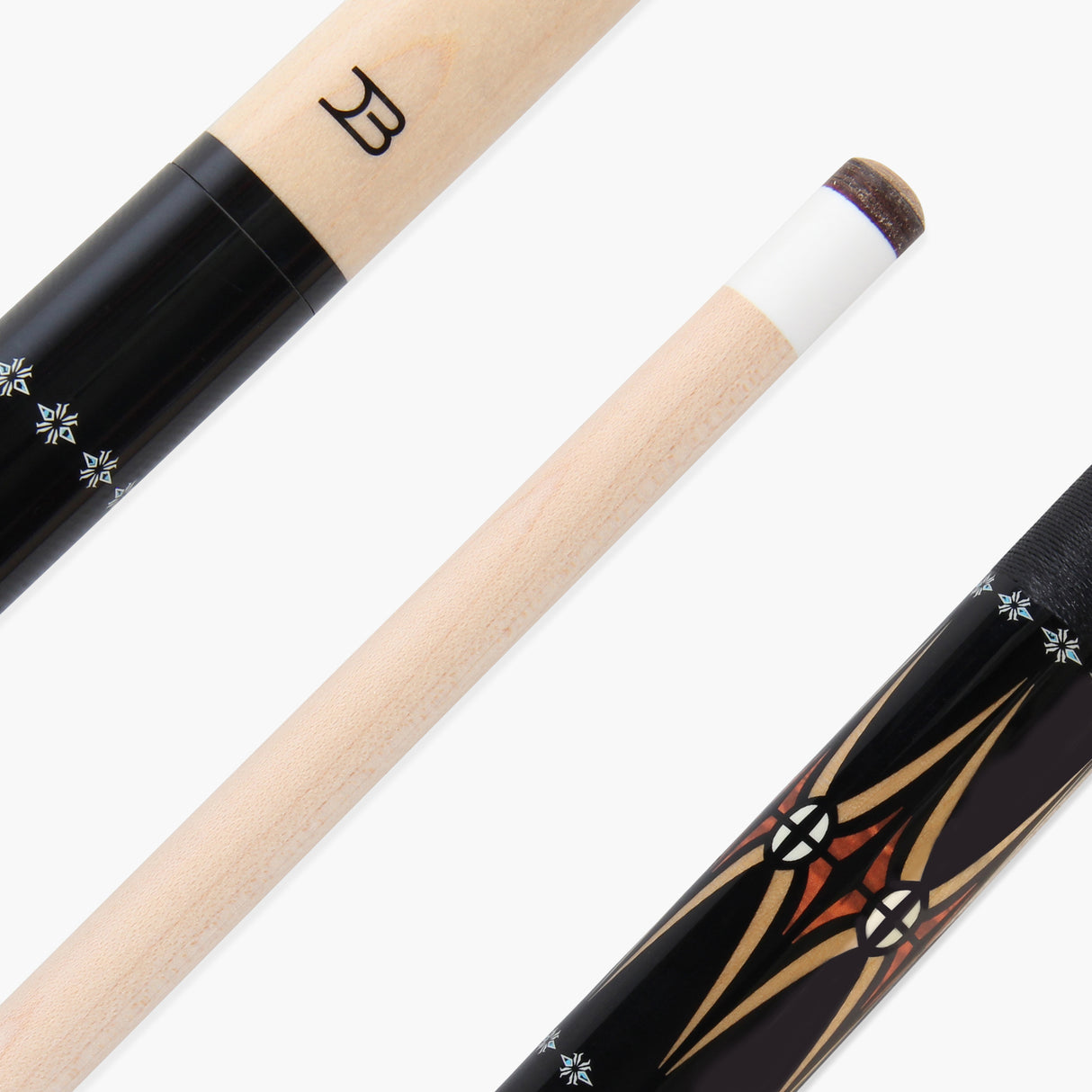 Dynamite Billiards DB2 American Maple Pool Cue – 12.5mm Tip – Designed by Darren Appleton