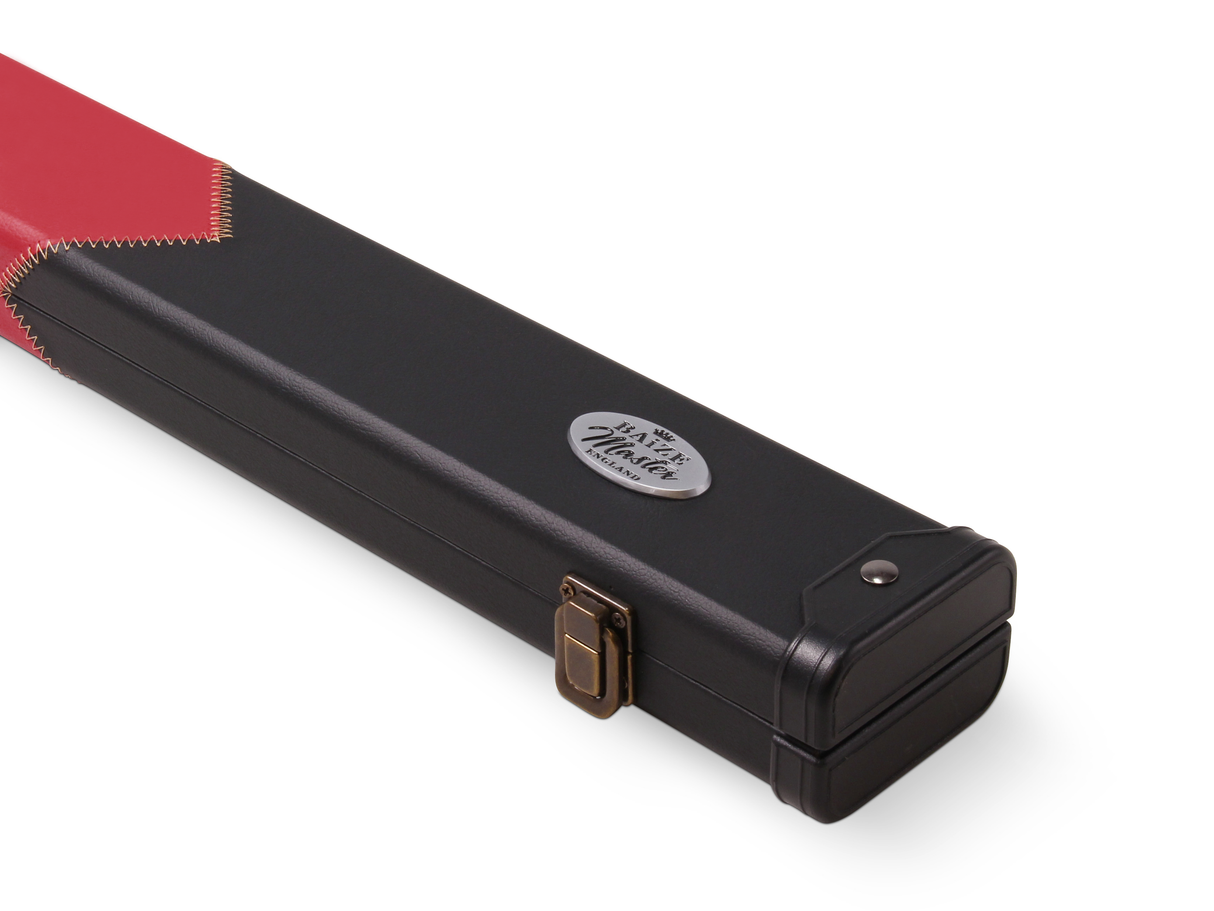 Baize Master 1 Piece ARROW Snooker Pool Cue Case with Plastic Ends - Holds 2 Cues