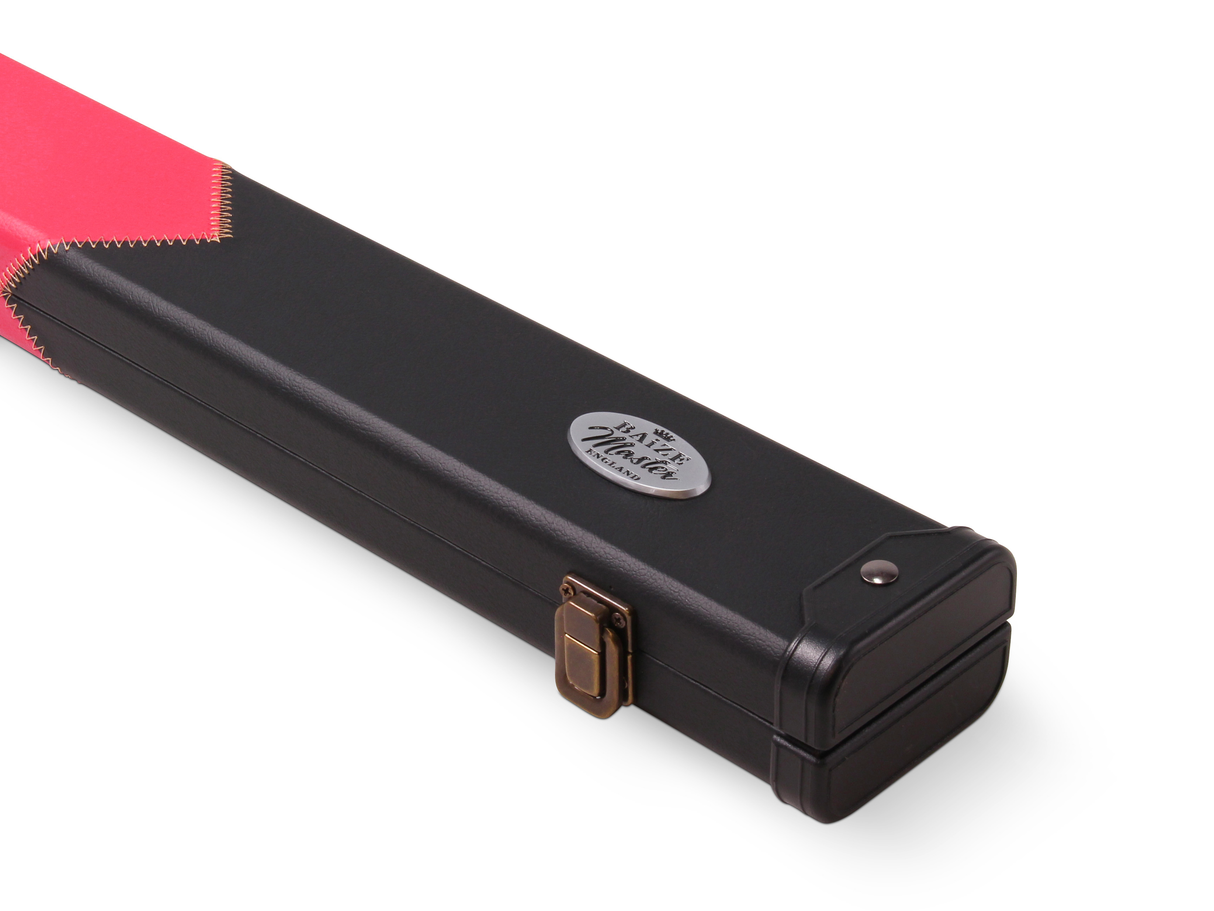 Baize Master 1 Piece ARROW Snooker Pool Cue Case with Plastic Ends - Holds 2 Cues