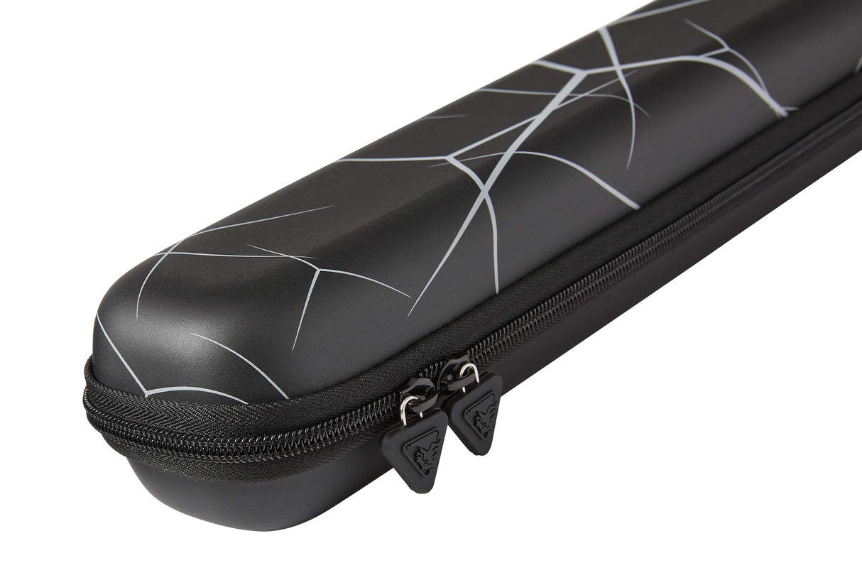 PowerGlide Svartur 2 Piece Tubular Snooker Pool Cue Case - Max Shaft Length 75cm