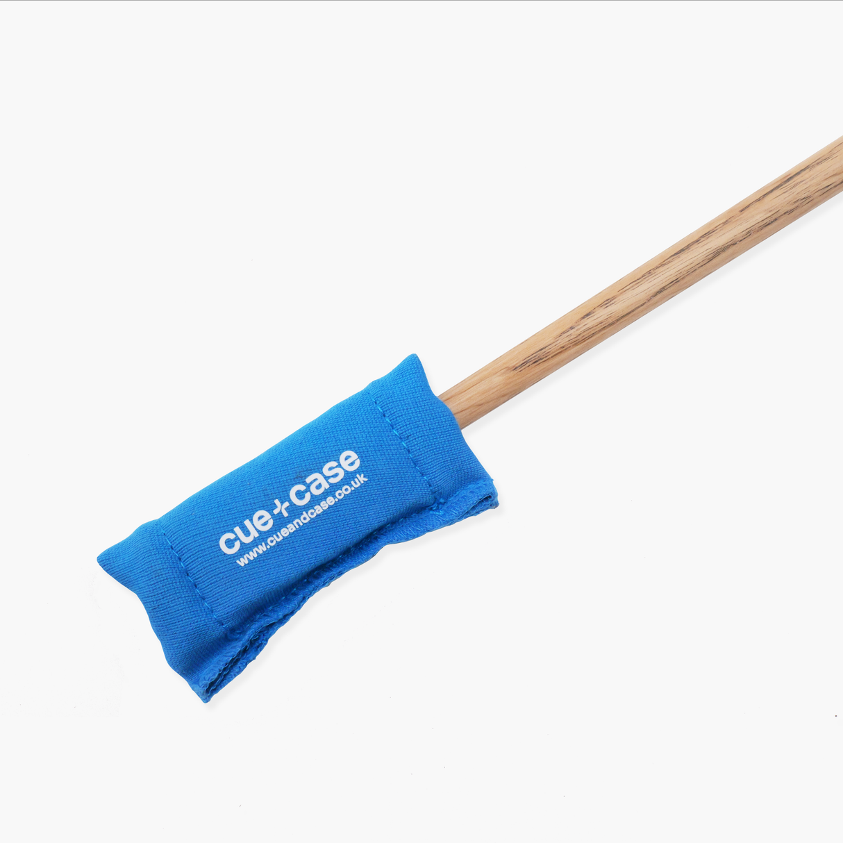 Cue+Case Shaft Slicker for Cleaning Snooker & Pool Cues - Blue