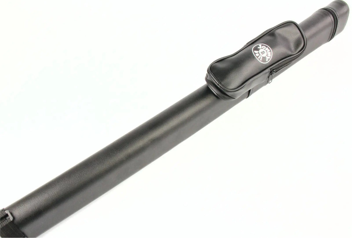 Jonny 8 Ball DOUBLE SHAFT Triangular Pool Cue Case - Holds Butt & 2 Shafts Jonny 8 Ball