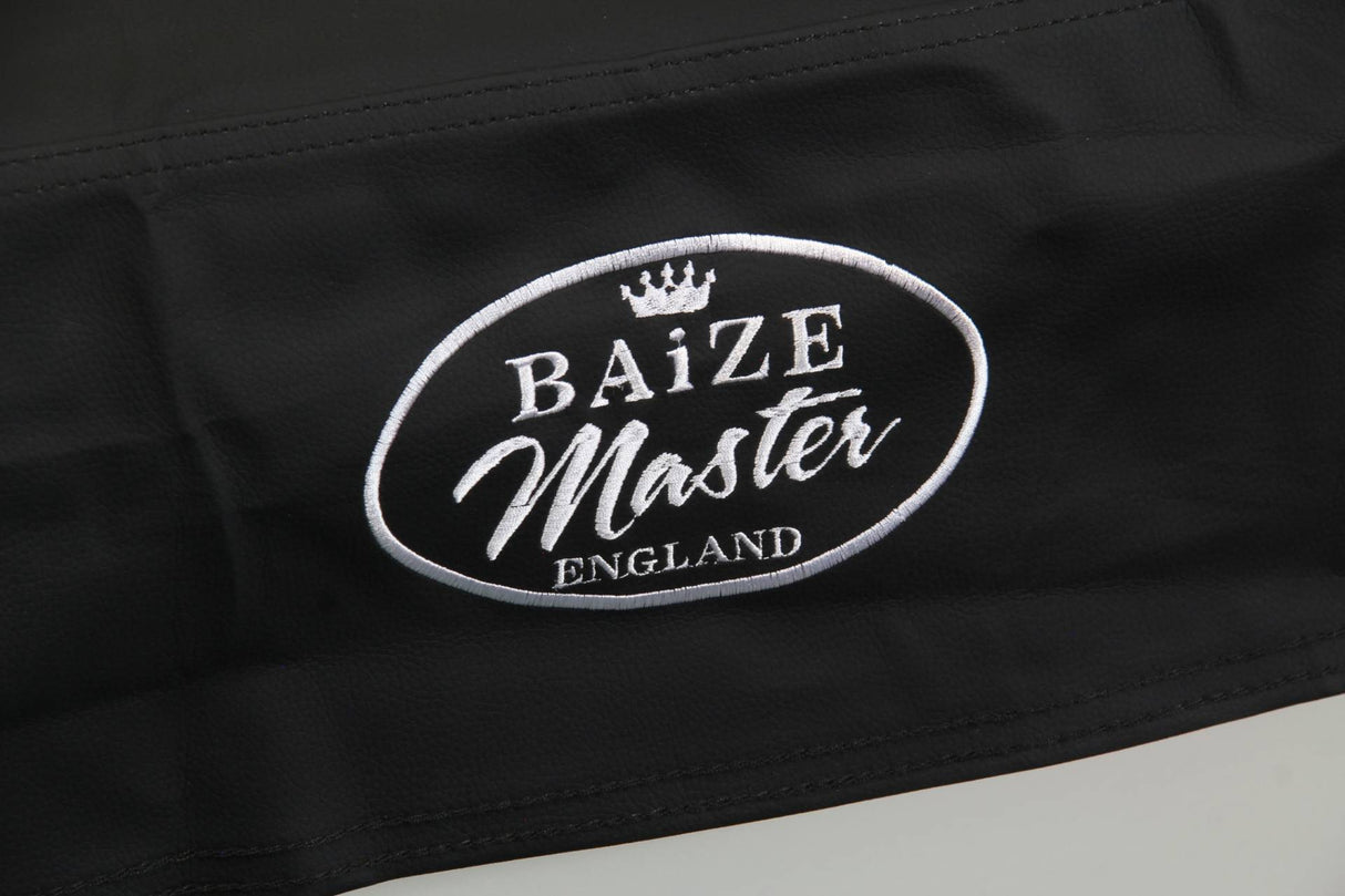 Baize Master Stylish 7ft LUXURY Heavy Duty Leatherette 7ft UK Pool Table Cover - BLACK