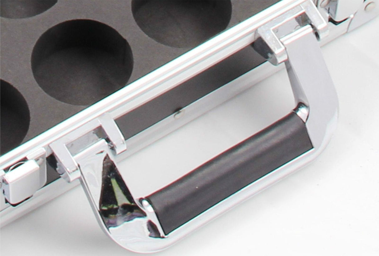 Aramith PREMIER Spots & Stripes 2 Inch Pool Balls & Sturdy Carrying Case