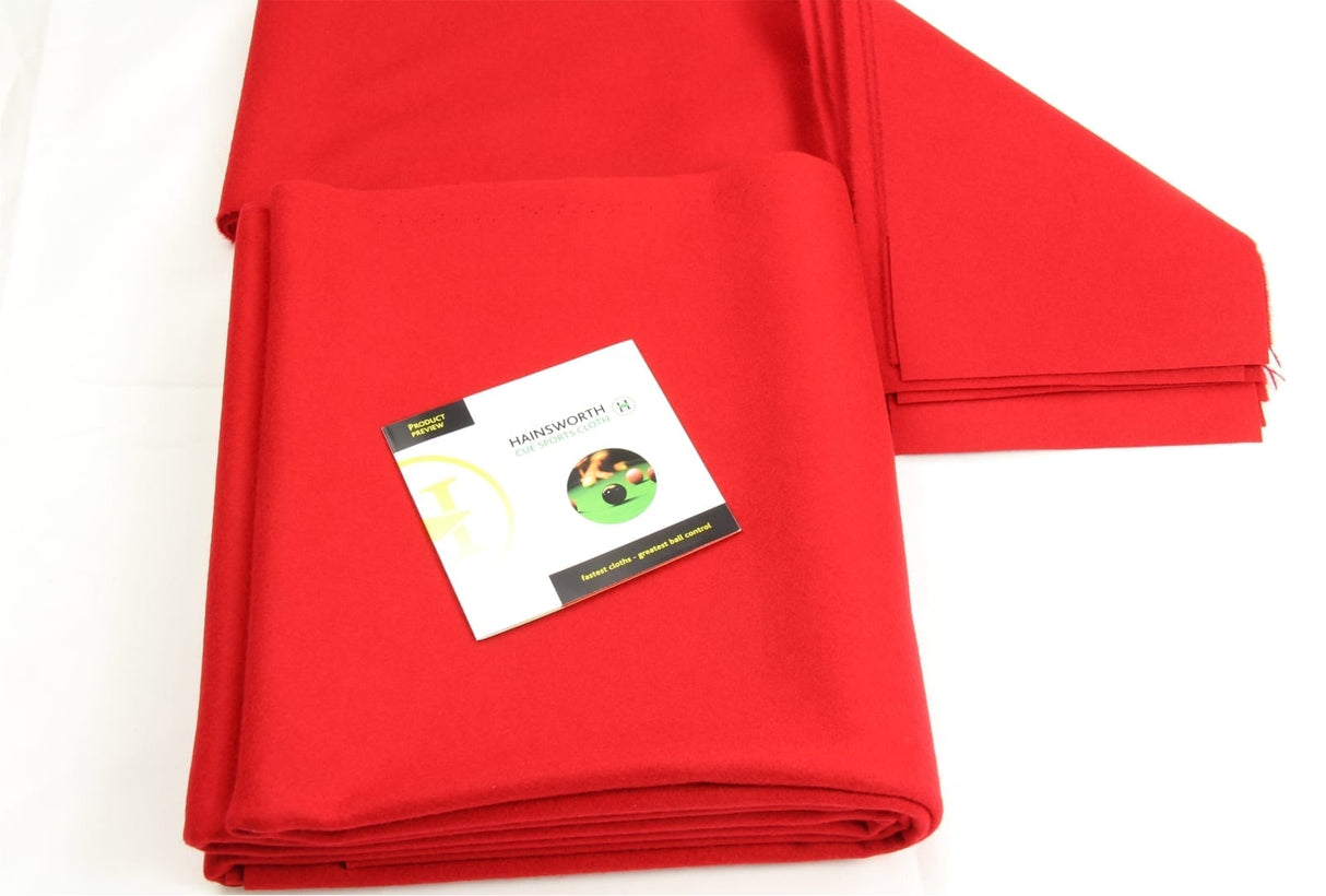 Hainsworth CLUB 6ft UK POOL Bed & Cushion Set - RED