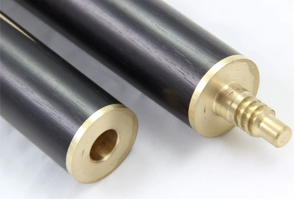 Peradon HARLOW 3/4 Ash Ebony Snooker Pool Cue 58 Inch - 9.5mm Tip Peradon