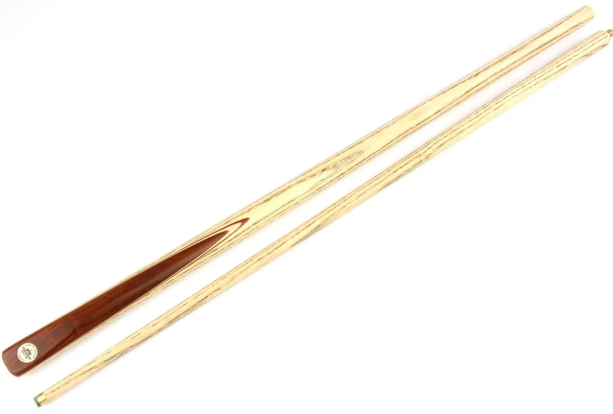 Peradon CLASSIC 58” 2pc ALL ASH Matching Snooker Cue – 9.5mm Elk Tip Peradon