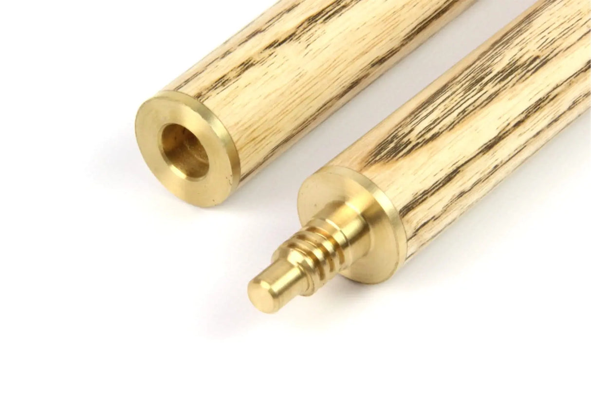 Peradon CLASSIC 58” 2pc ALL ASH Matching Snooker Cue – 9.5mm Elk Tip Peradon