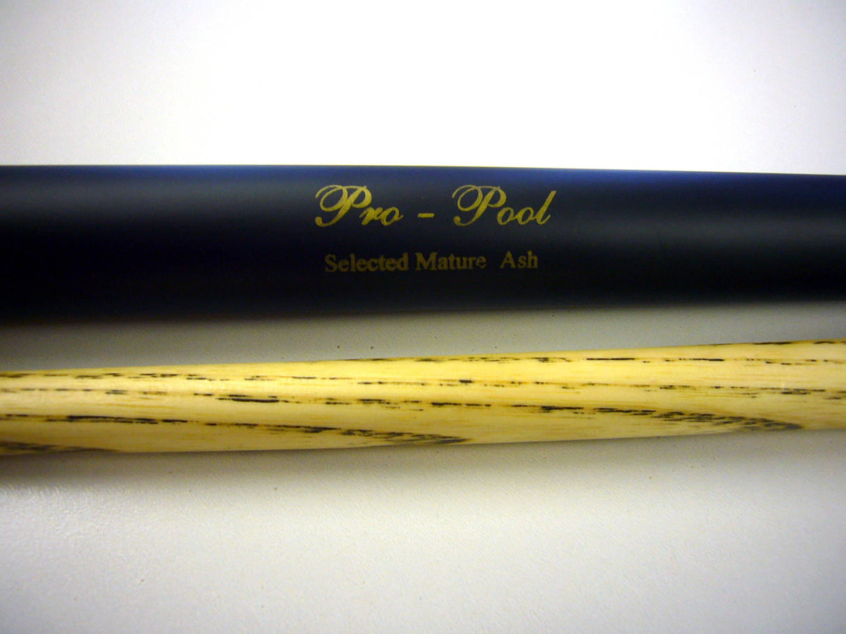 Buffalo Short 52" British PRO POOL Ash Cue, 9mm Tip - 17oz to 19oz Weight