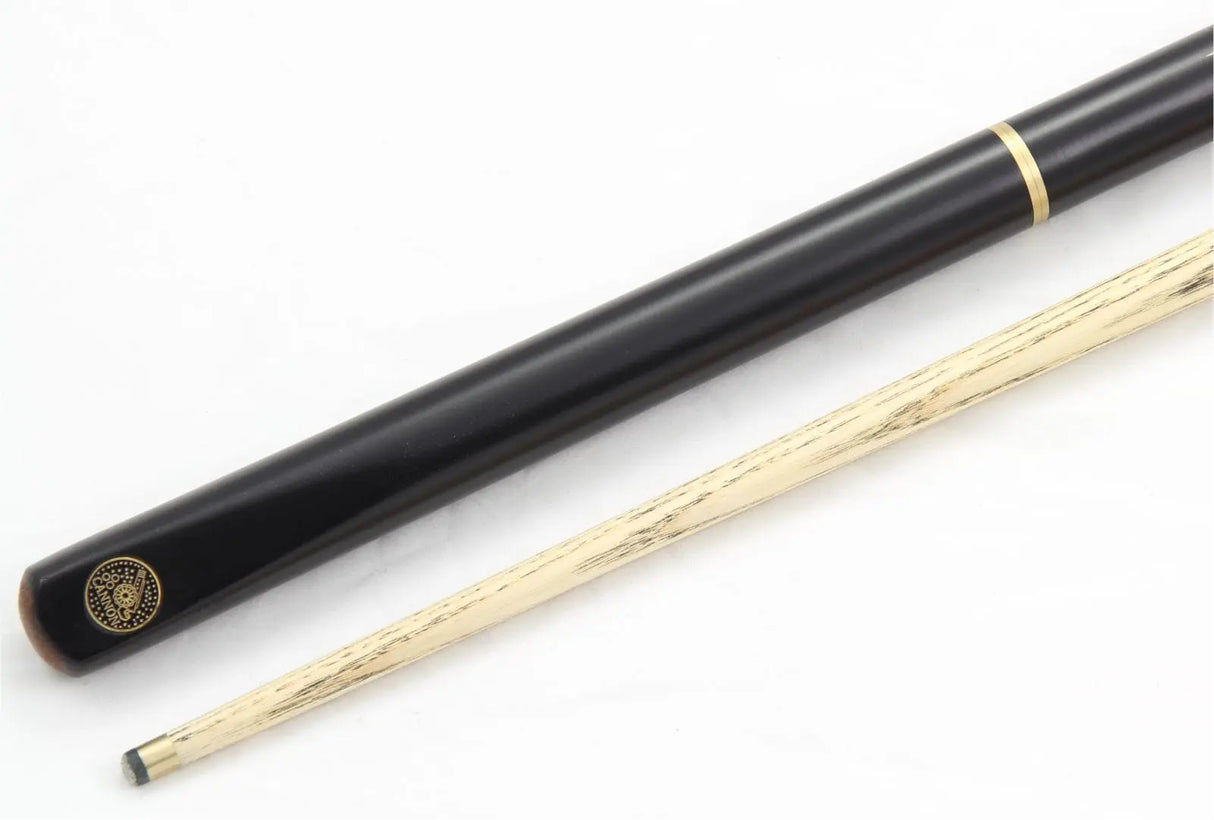 Cannon BLACK Manta 3 Piece Snooker Pool Cue by Peradon - 8.75mm Tip Peradon