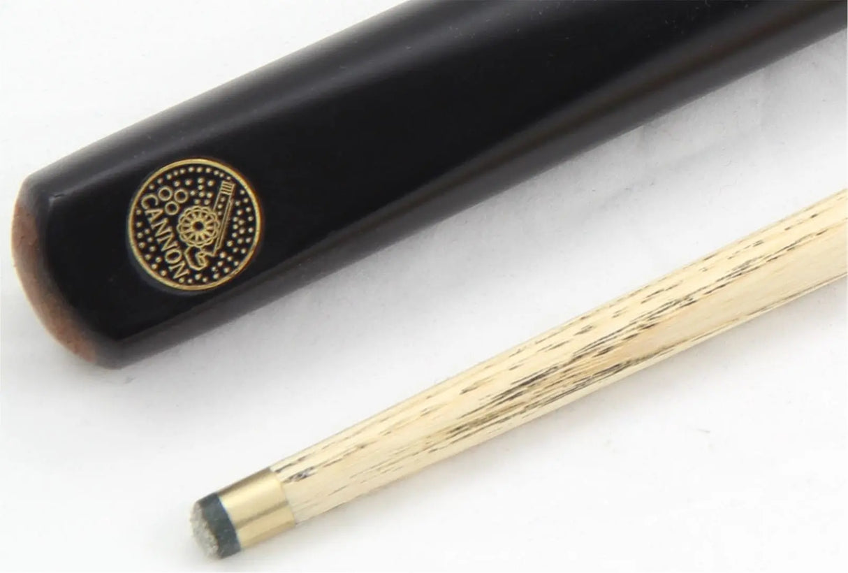 Cannon BLACK Manta 3 Piece Snooker Pool Cue by Peradon - 8.75mm Tip Peradon