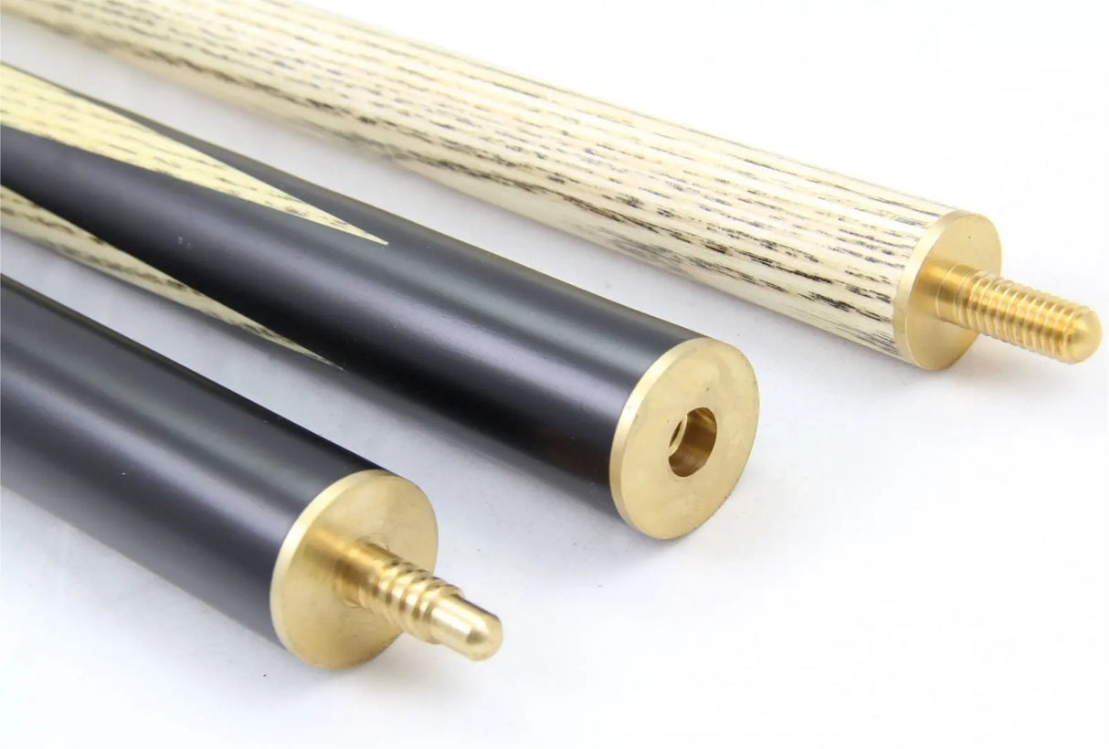 Cannon BLACK Manta 3 Piece Snooker Pool Cue by Peradon - 8.75mm Tip Peradon