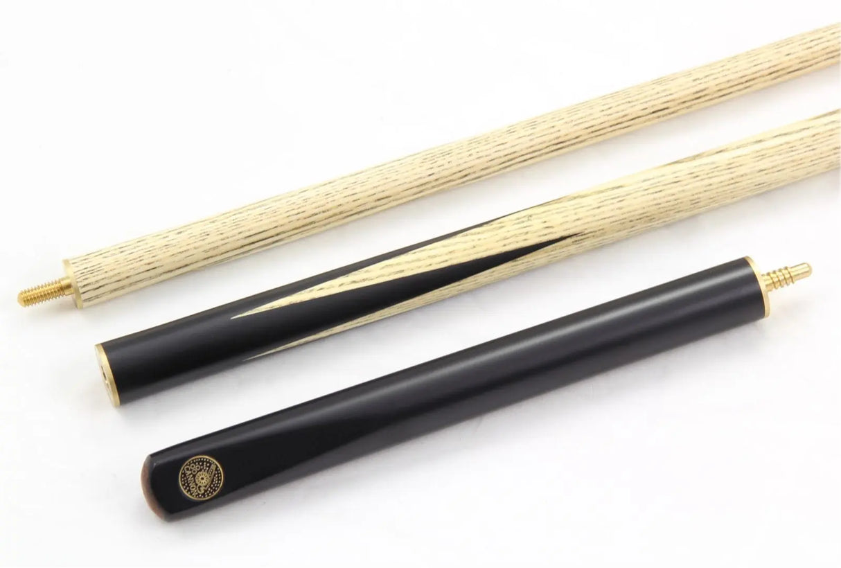 Cannon BLACK Manta 3 Piece Snooker Pool Cue by Peradon - 8.75mm Tip Peradon