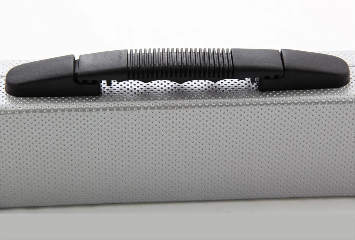 2pc SILVER Cue Case With Reinforced Corners for Snooker Pool Cue Cue & Case