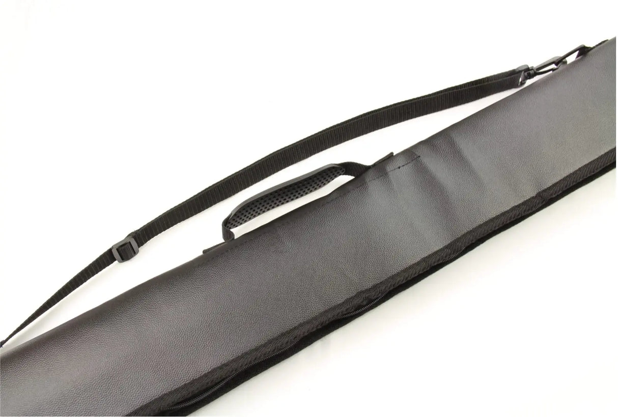 Luxury Peradon Fur Lined Soft Case For 3/4 Joint Snooker Pool Cue Peradon