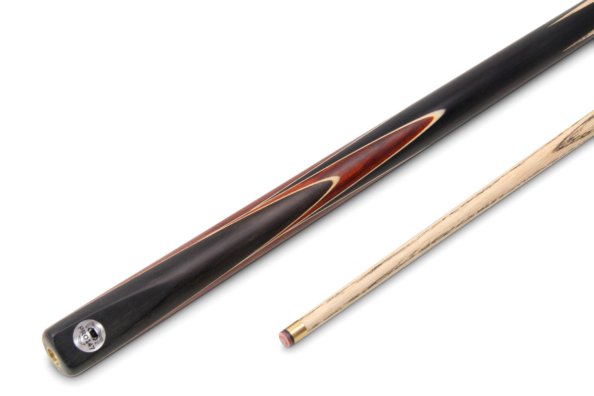 PRO147 CRUCIBLE 57 Inch 2 Piece Ash Snooker Pool Cue with 9.5mm Tip + Mini Butt