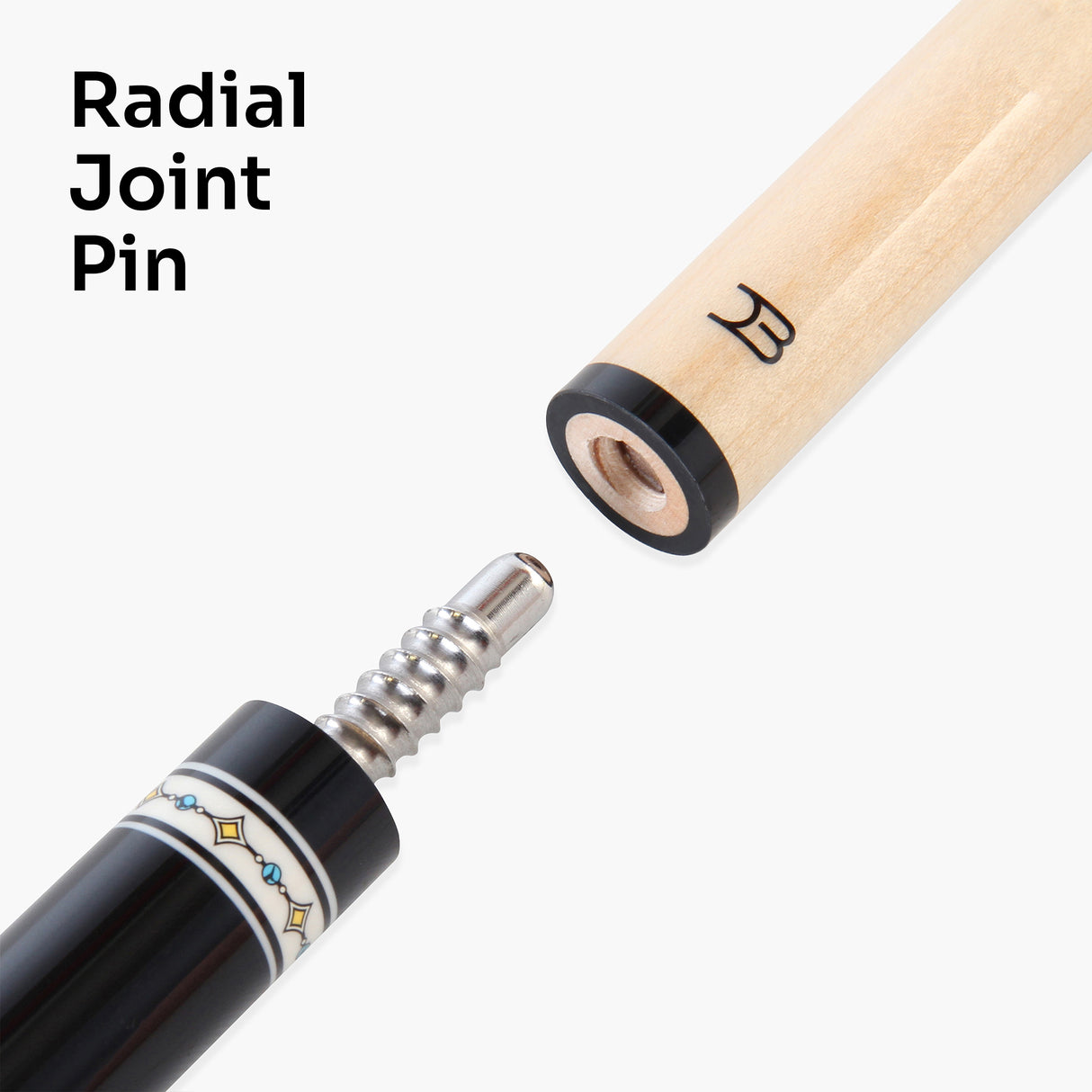 Dynamite Billiards DB3 American Maple Pool Cue – 12.5mm Tip – Designed by Darren Appleton