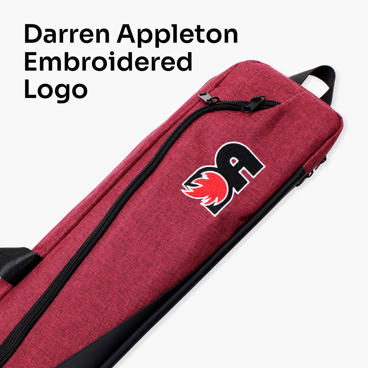 Dynamite Billiards by Darren Appleton 2 Piece American Pool Cue Case Bag with Shoulder Straps – 2 x 4 – Holds 2 Butts and 4 Shafts