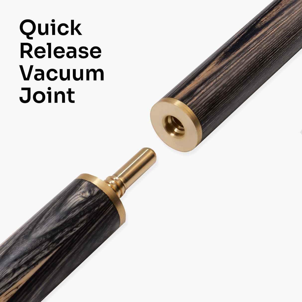 PRO147 Pearl Series Grey 57 Inch 3/4 Jointed Snooker Pool Cue 9.5mm Pro Leather Tip