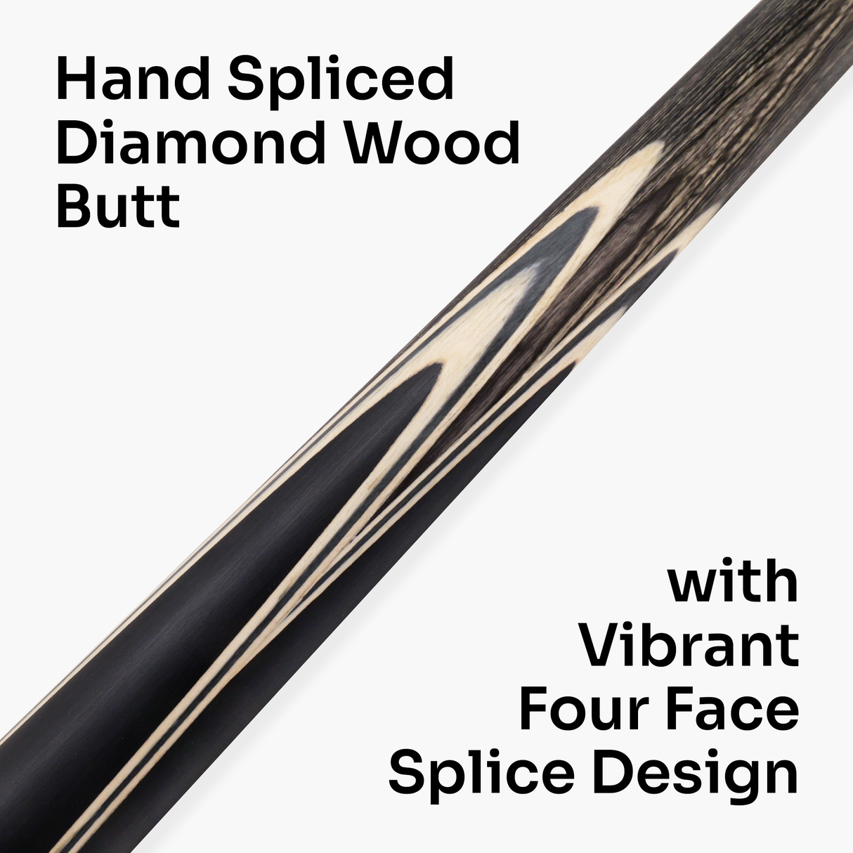 PRO147 TRIUMPH 3/4 Joint Premium Ash Snooker and Pool Cue with 9.5mm Professional Layered Tip