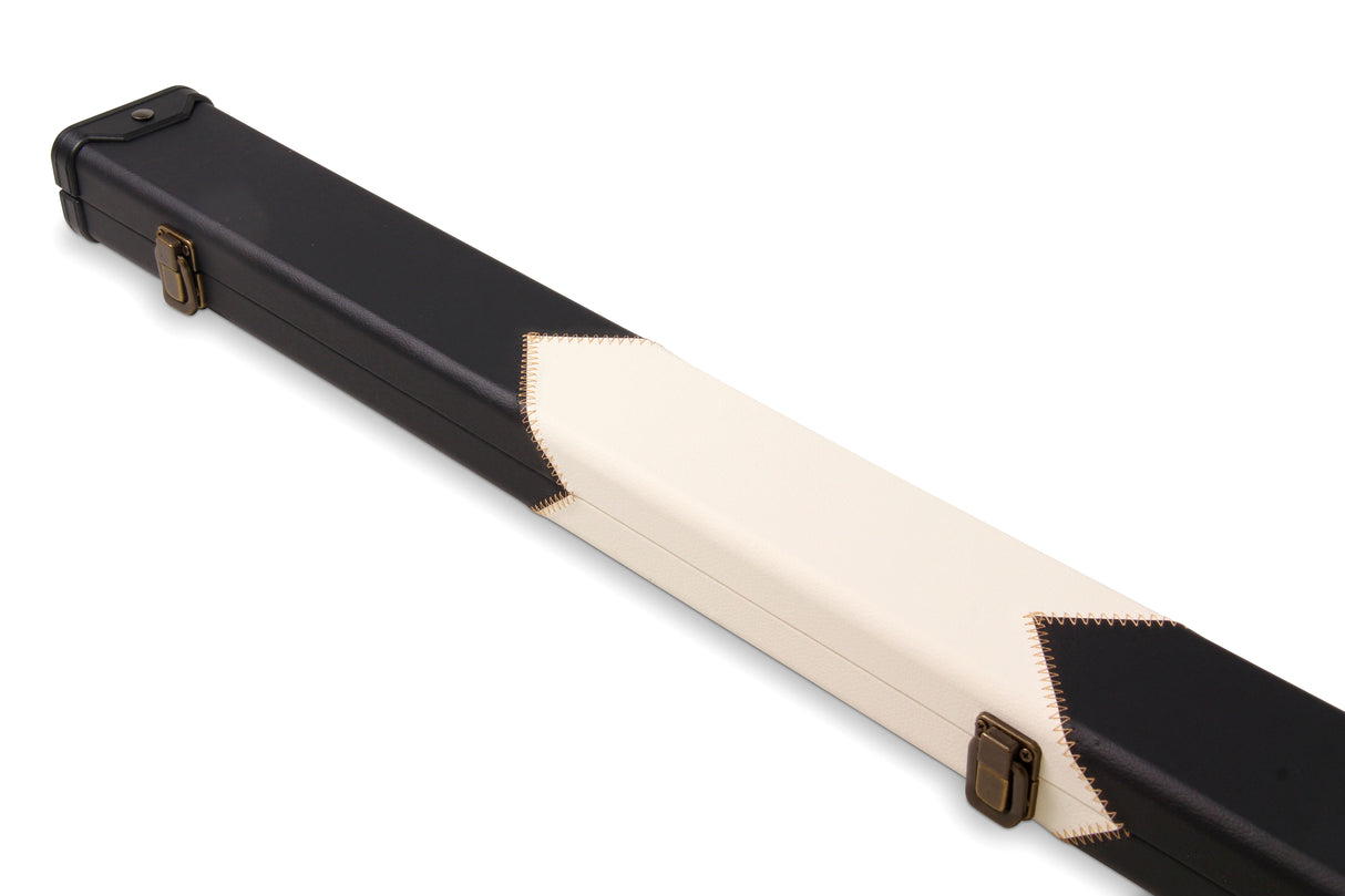 Baize Master 1 Piece ARROW Snooker Pool Cue Case with Plastic Ends - Holds 2 Cues
