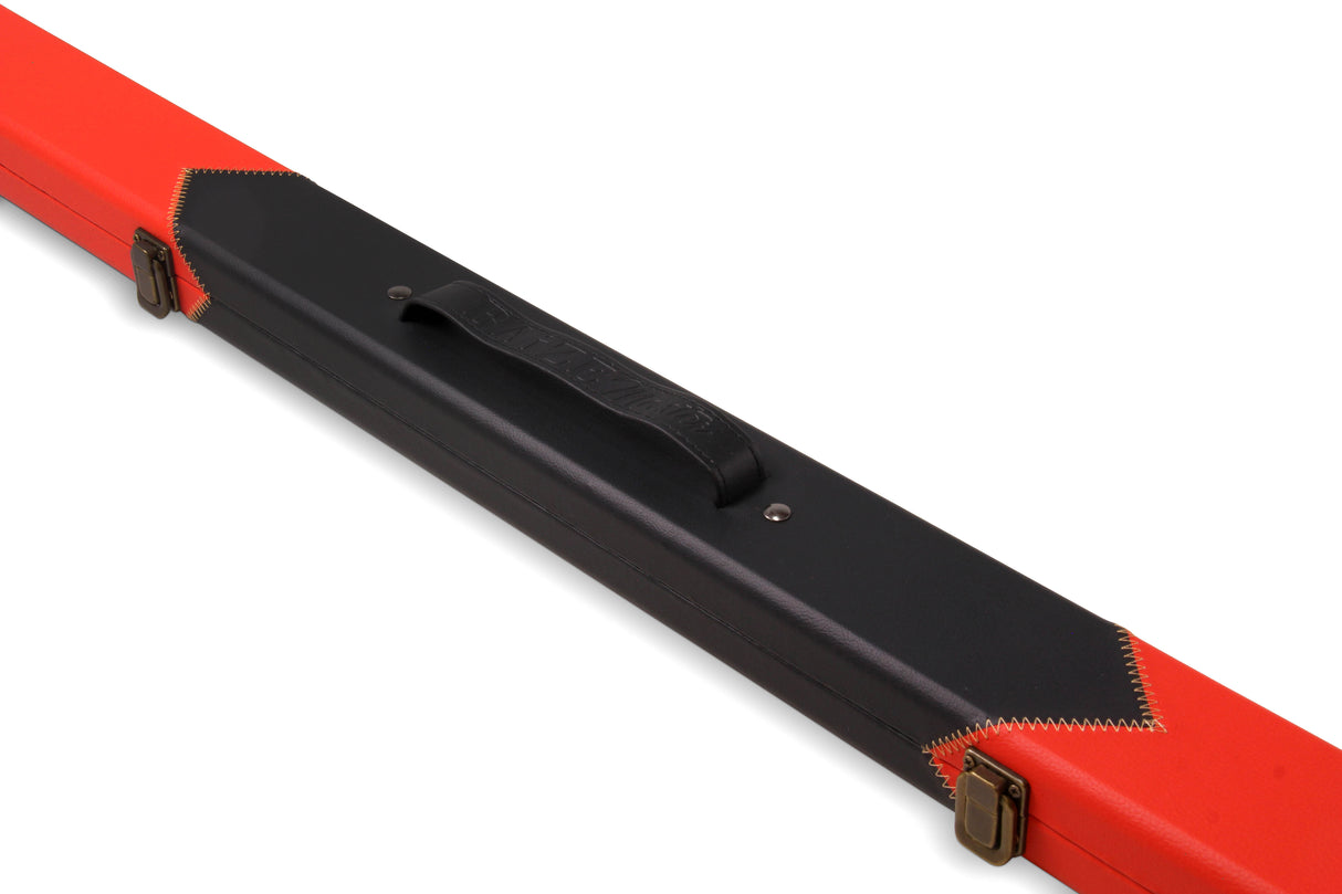 Baize Master 1 Piece ARROW Snooker Pool Cue Case with Plastic Ends - Holds 2 Cues