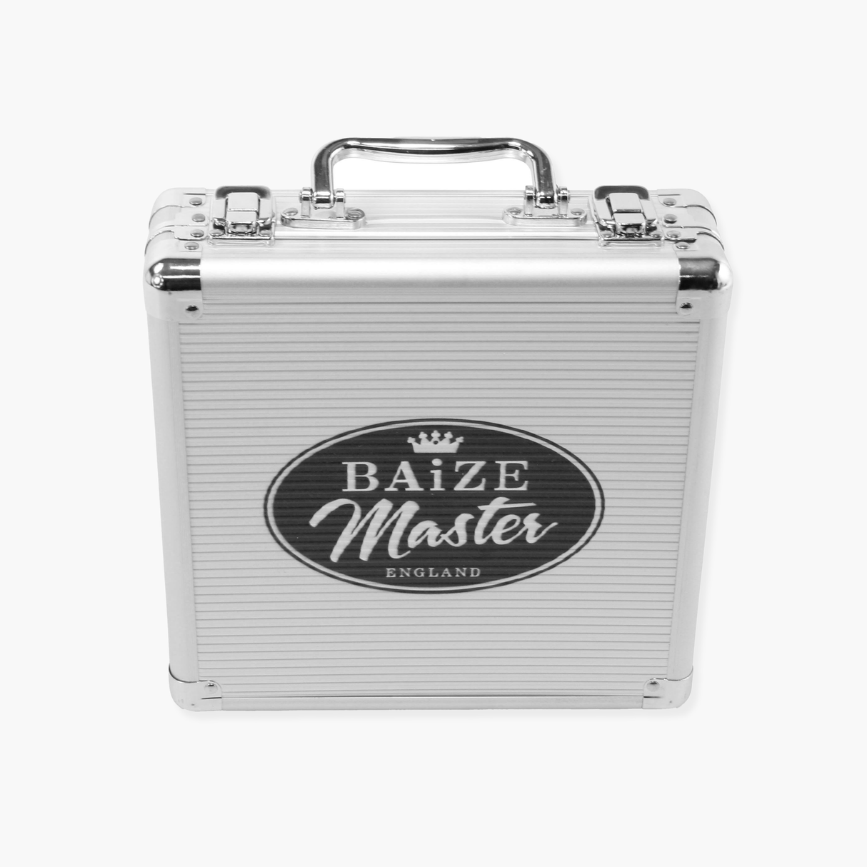 Baize Master Silver English Pool Ball Flight Carry Case - 16 Pool Balls (2 Inch)