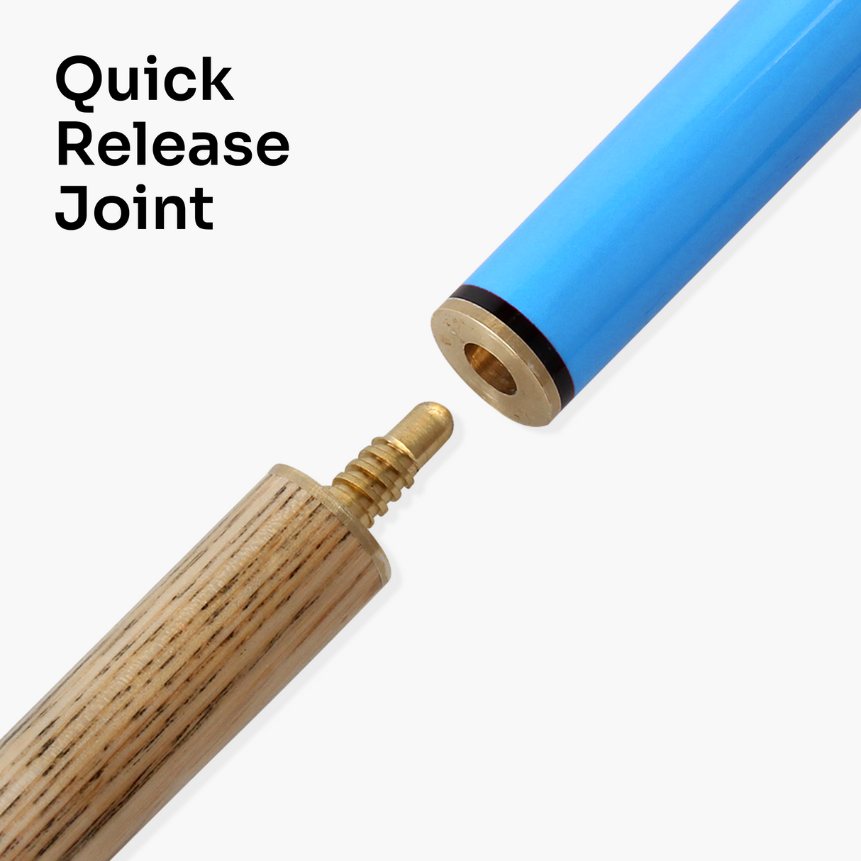 Jonny 8 Ball 48 Inch JUNIOR TRIAD 3 Section Kids Snooker Pool Cue - 9mm Tip