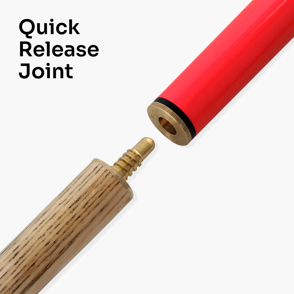 Jonny 8 Ball 48 Inch JUNIOR TRIAD 3 Section Kids Snooker Pool Cue - 9mm Tip