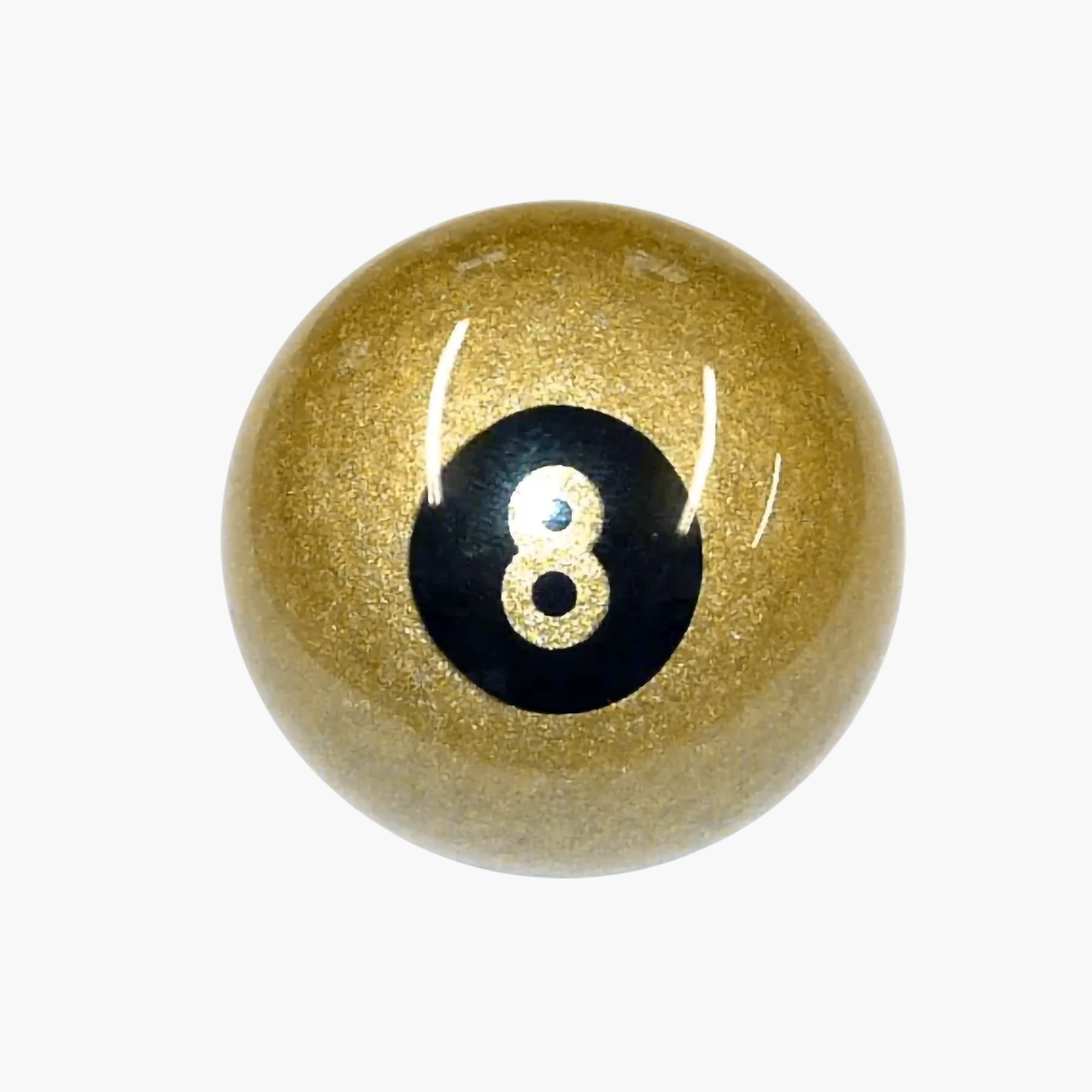 Exclusive 2" Aramith Premier GOLDEN 8 BALL Single Pool Ball