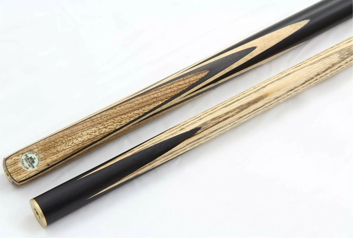 Peradon HARLOW 3/4 Ash Ebony Snooker Pool Cue 58 Inch - 9.5mm Tip Peradon