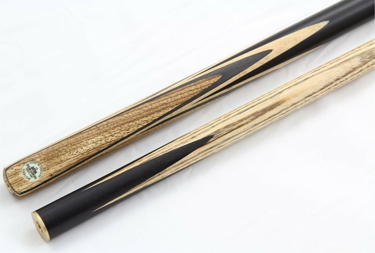 Peradon HARLOW 3/4 Ash Ebony Snooker Pool Cue 58 Inch - 9.5mm Tip