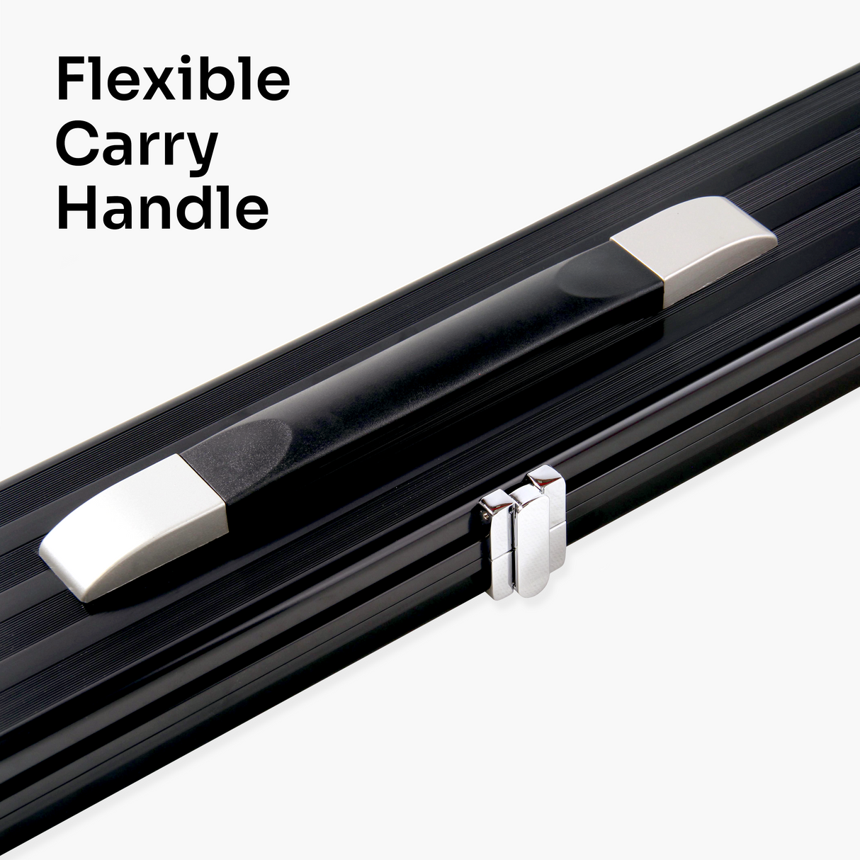 Baize Master Pro Line One Piece Aluminium Snooker Pool Cue Case - Holds Three 1 Piece Cues