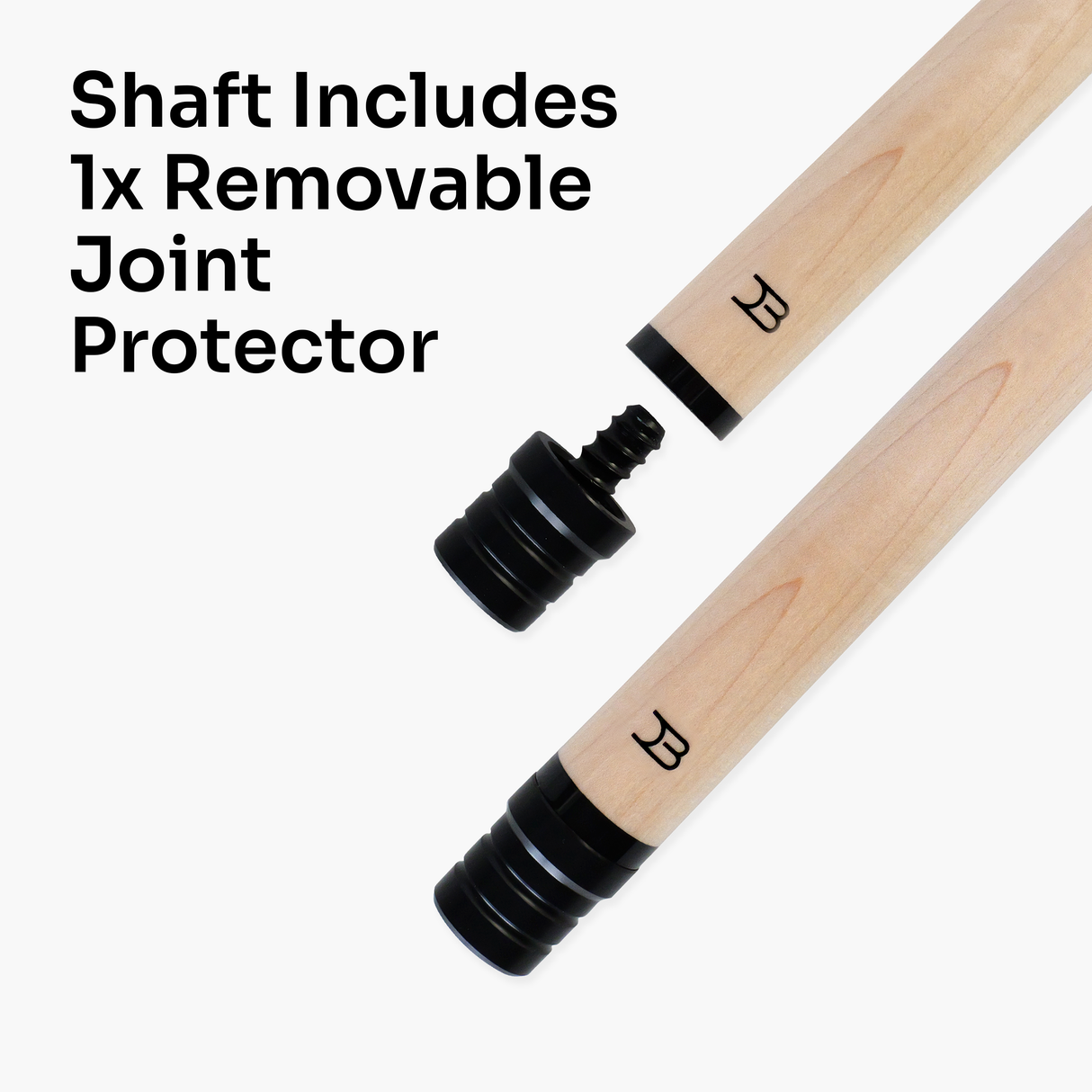 Dynamite Billiards PRO-85 Low Deflection Premium Tapered Maple Shaft, 12mm Everest Tip, Radial Joint